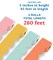 Carson Dellosa Retro Bulletin Board Borders - 260ft Groovy Pink, Yellow, Green, Orange Boho Classroom Décor, Teacher Supply, School, Office Cork or Whiteboard, Wall, Locker, Party Decoration 4 Pack